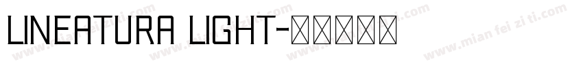 Lineatura Light字体转换